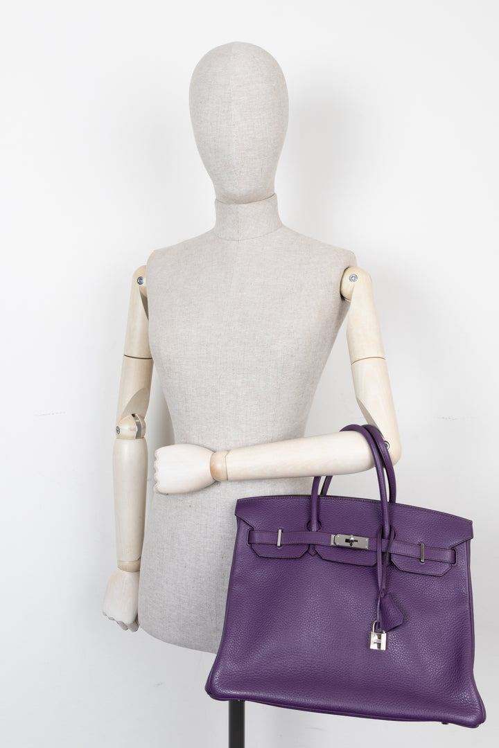 HERMÈS Birkin 35 Togo Ultraviolet