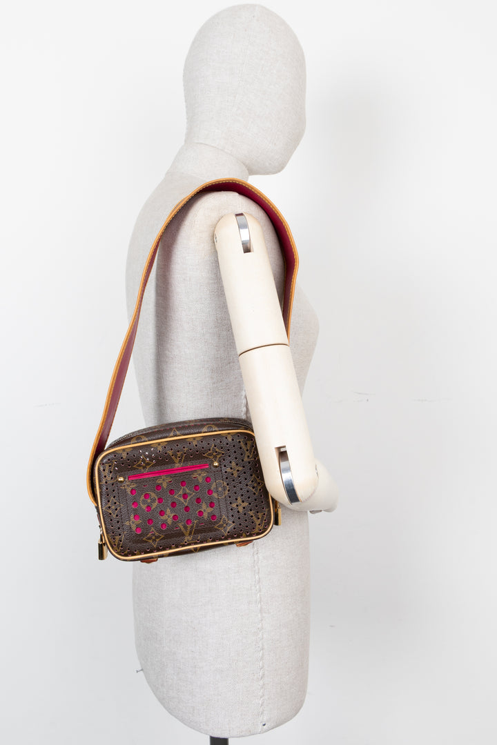 LOUIS VUITTON Trocadero Bag Perforated MNG