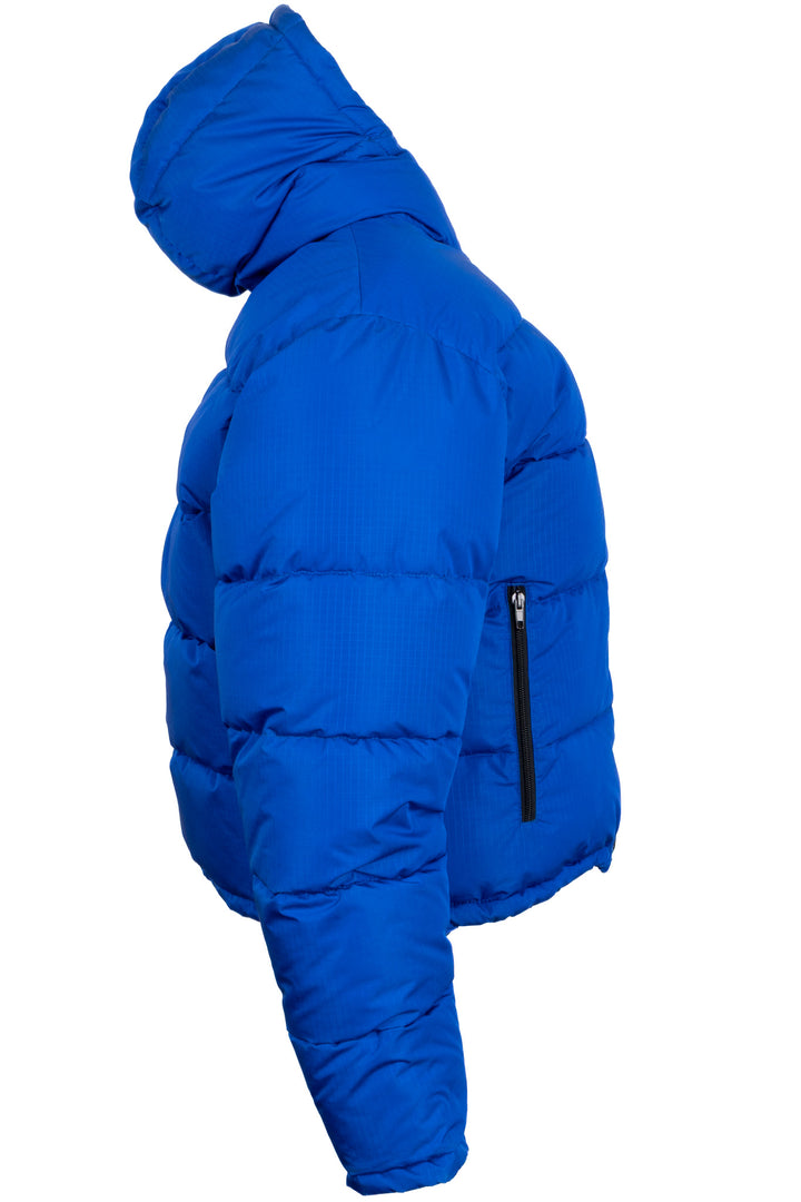 BALENCIAGA 2018 Ripstop Puffer Jacket Electric Blue