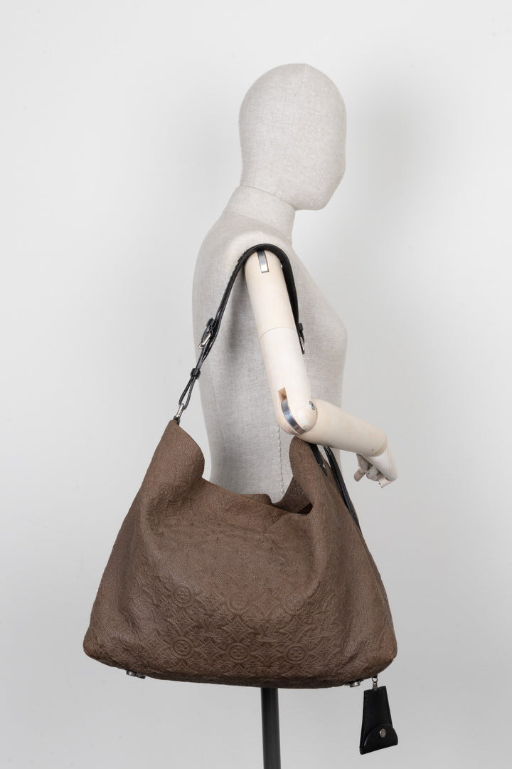 LOUIS VUITTON Antheia GM Hobo Bag Fumee