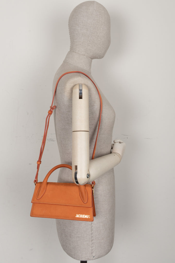 JACQUEMUS Le Chiquito Sac Bandoulière Long Orange