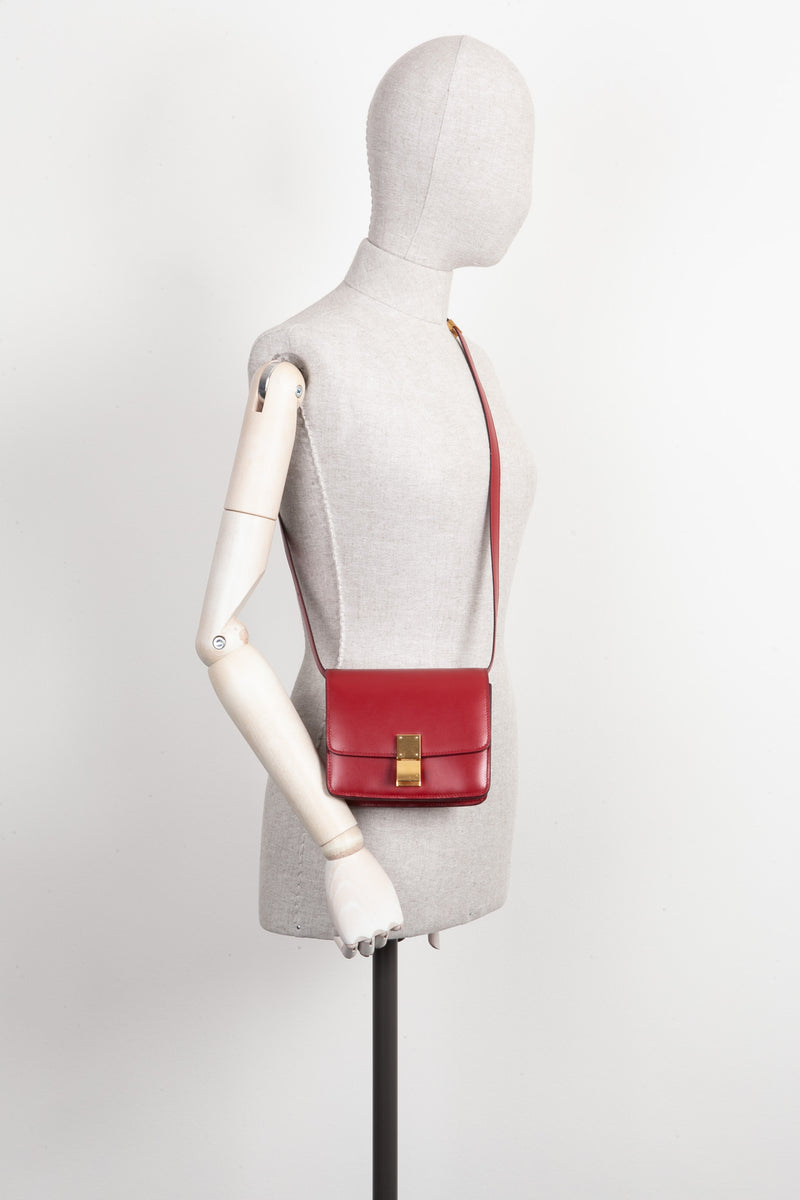 CÉLINE Classic Bag Small Red