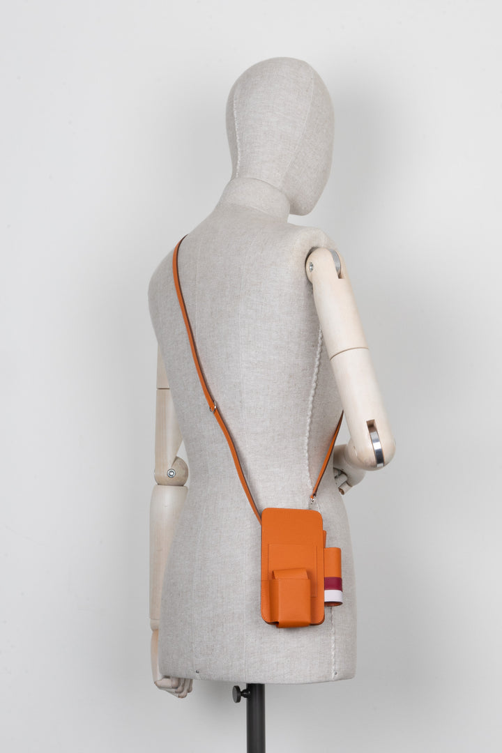 HERMÈS Hermèsway Phone Case Orange