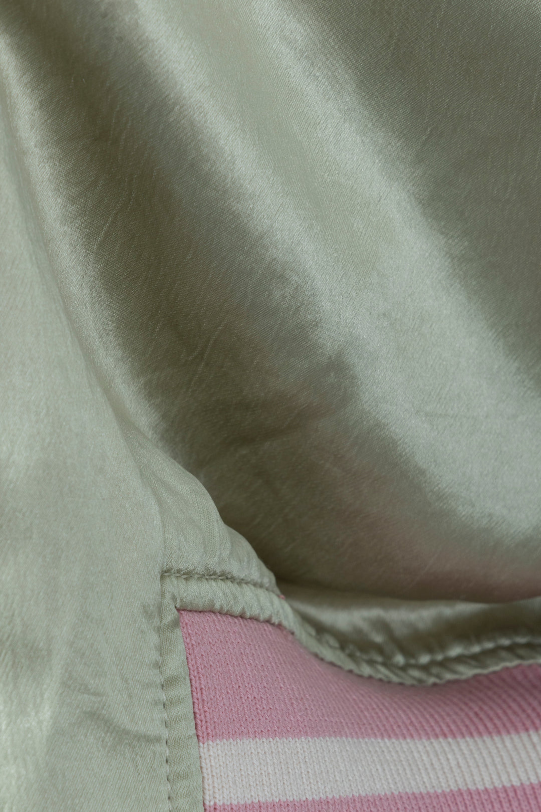 GUCCI Guccification Teddy Zip Bomber Jacket Silk Pink