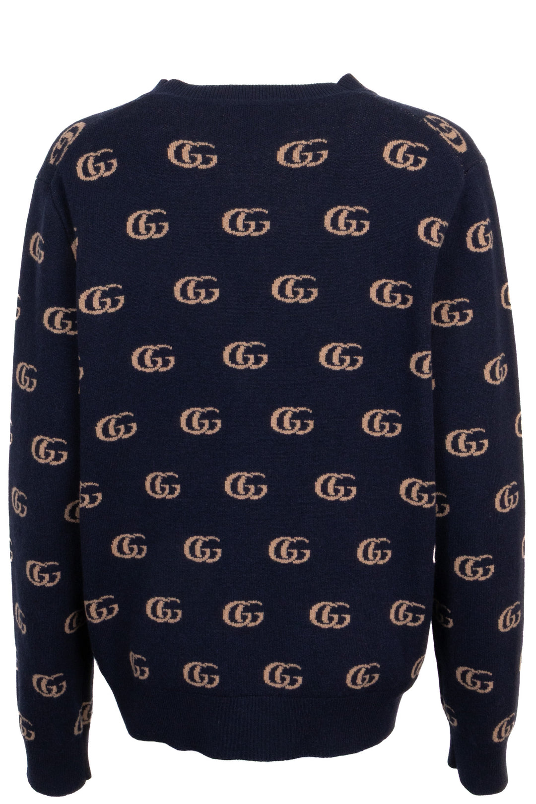 GUCCI GG Cardigan Cashmere Navy
