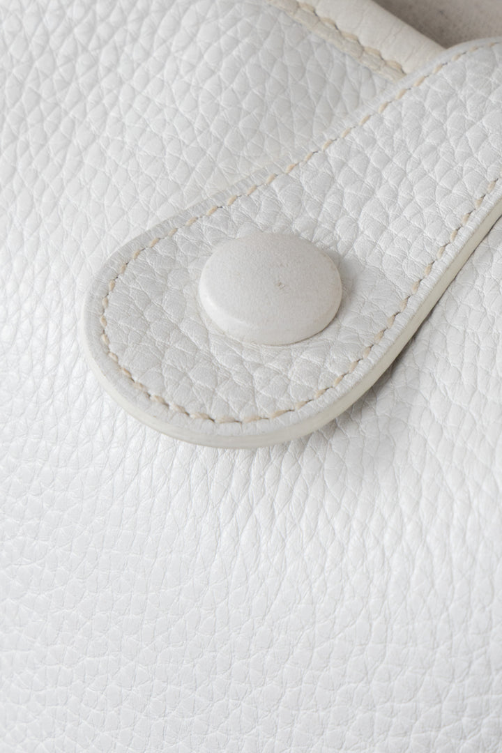 HERMÈS Evelyne PM Clemence Blanc