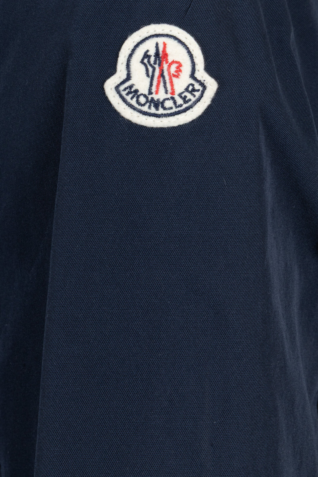 MONCLER Bernice Double Breasted Jacket Nylon Blue