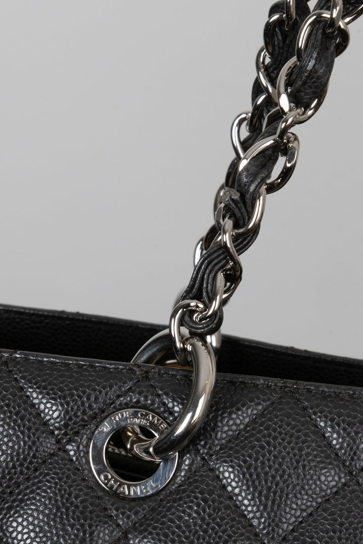 CHANEL GST Large Caviar Grey