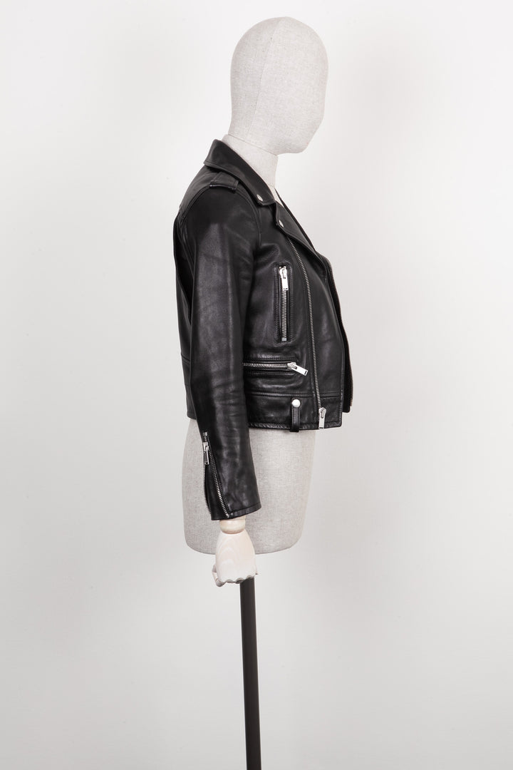 SAINT LAURENT Biker Jacket Black