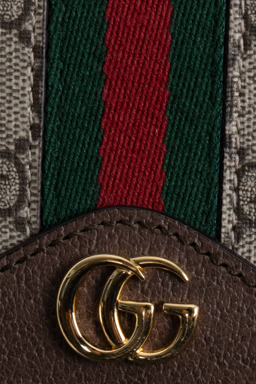 GUCCI GG Ophidia Crossbody Bag Supreme Canvas Brown