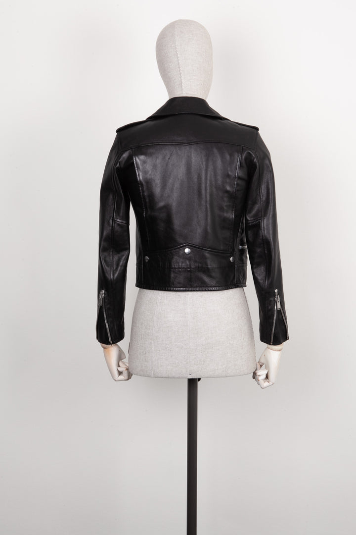 SAINT LAURENT Biker Jacket Black