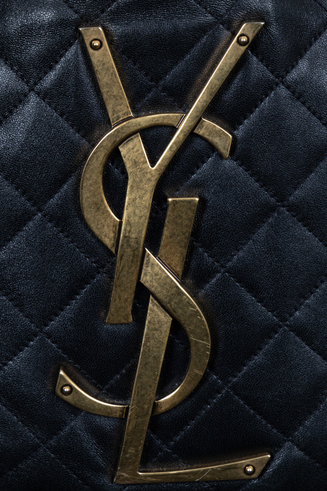 Sac cabas Icare noir SAINT LAURENT