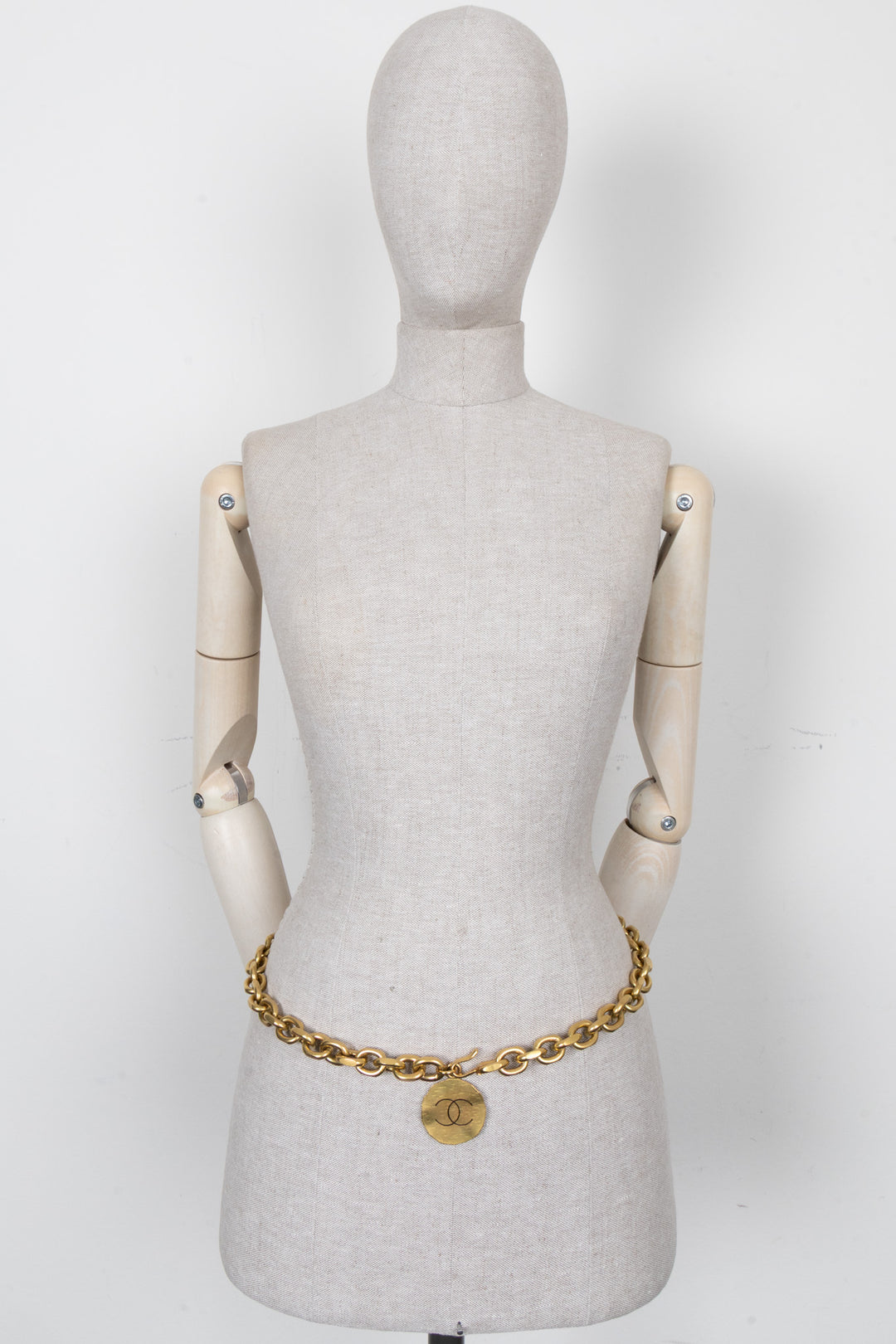 CHANEL Vintage 1994 Chain Belt Gold