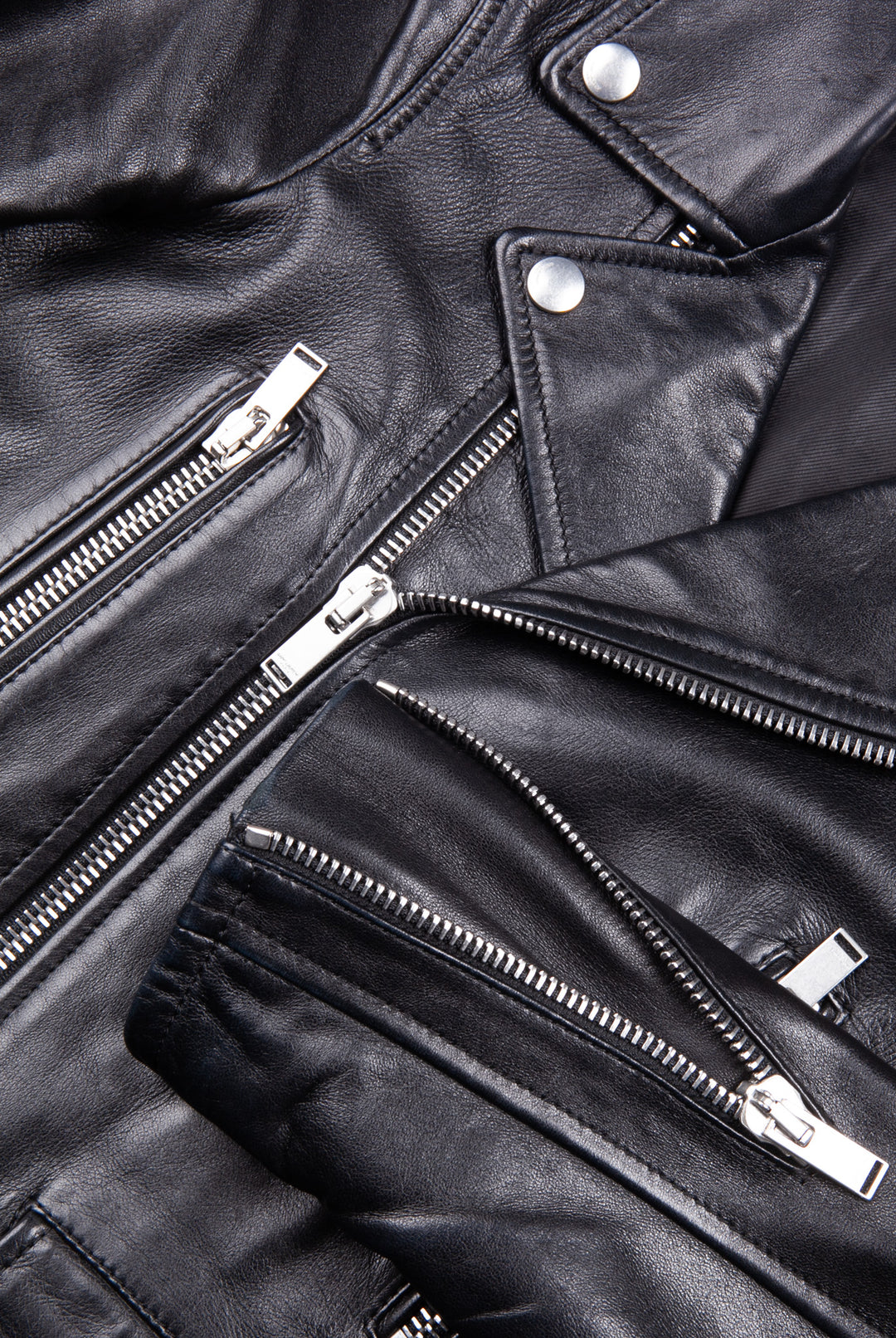 SAINT LAURENT Biker Jacket Black