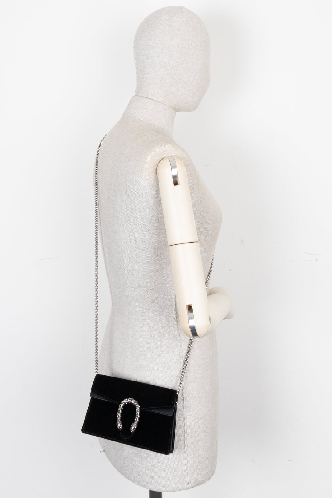 GUCCI Dionysus Mini Black Velvet