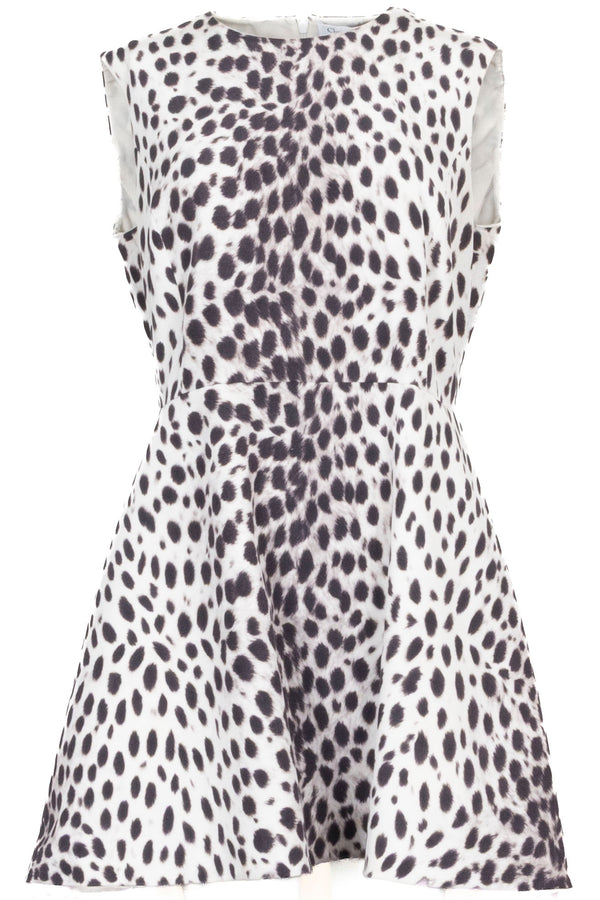 CHRISTIAN DIOR Cheetah Print Dress
