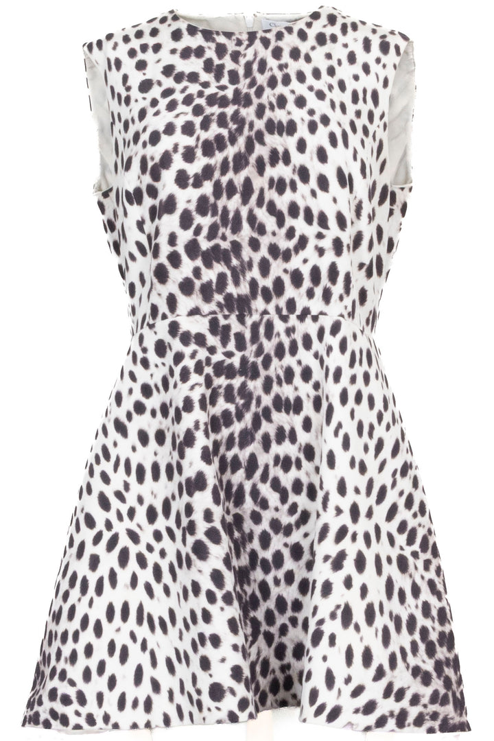 CHRISTIAN DIOR Cheetah Print Dress