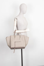CÉLINE Phantom Luggage Bag Fuchsia Grey