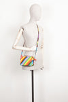 VALENTINO Rockstud 1973 Camera Bag Rainbow