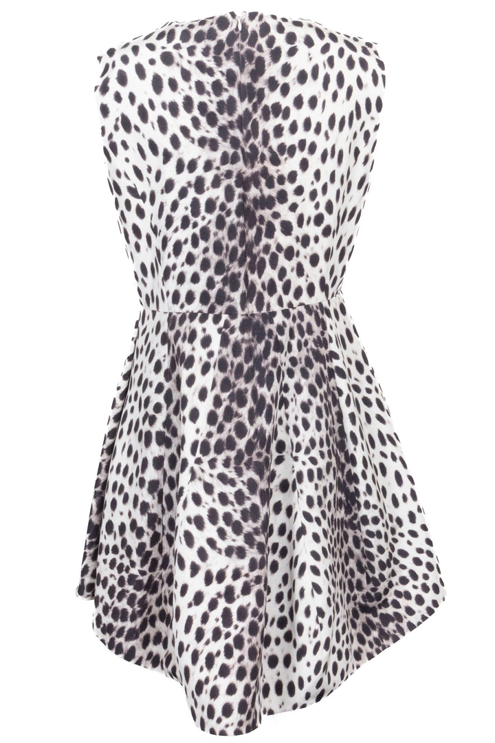CHRISTIAN DIOR Cheetah Print Dress