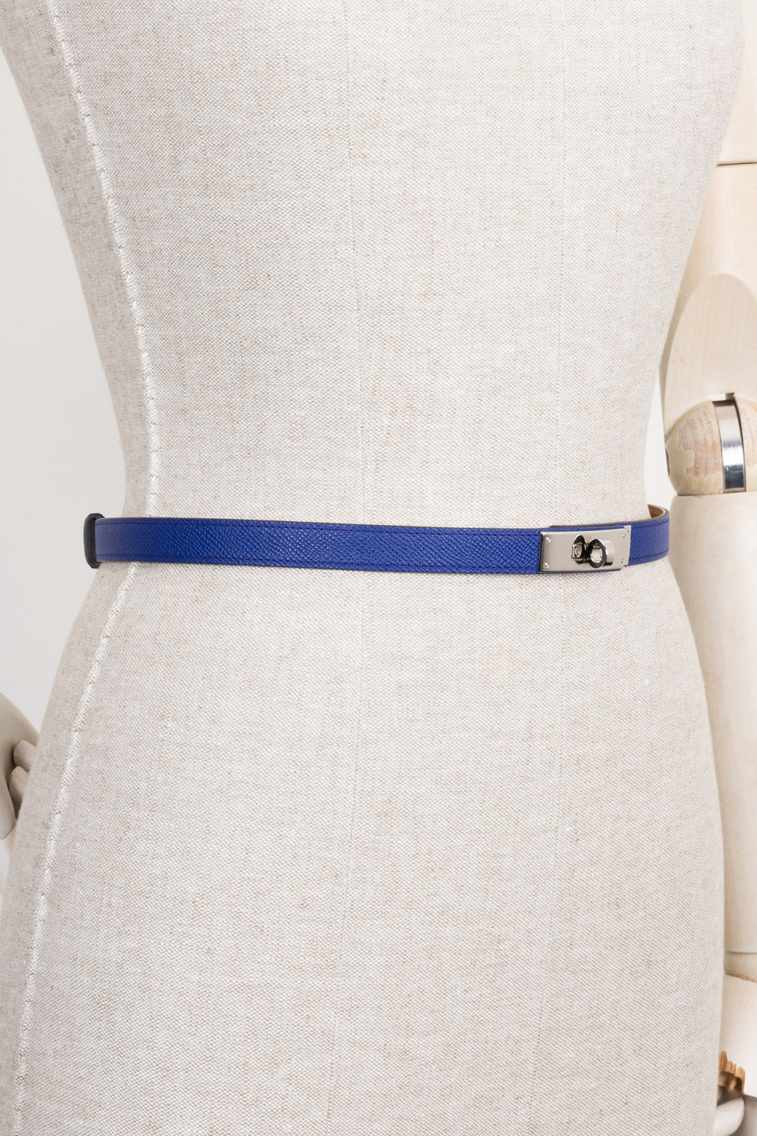 HERMÈS Kelly Belt 18 Royal Blue