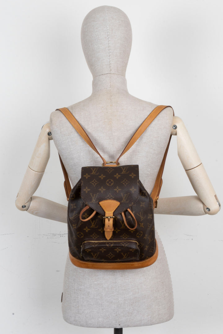 Sac à dos Louis Vuitton Montsouris en toile Monogram