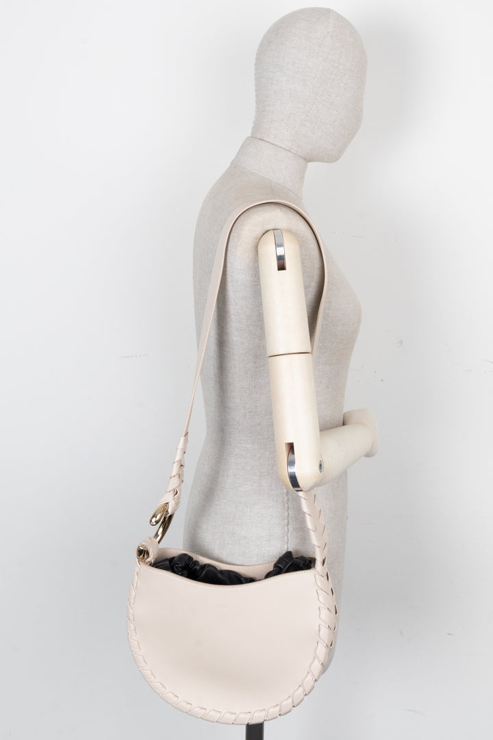 CHLOÉ Small Mate Hobo Bag Ivory