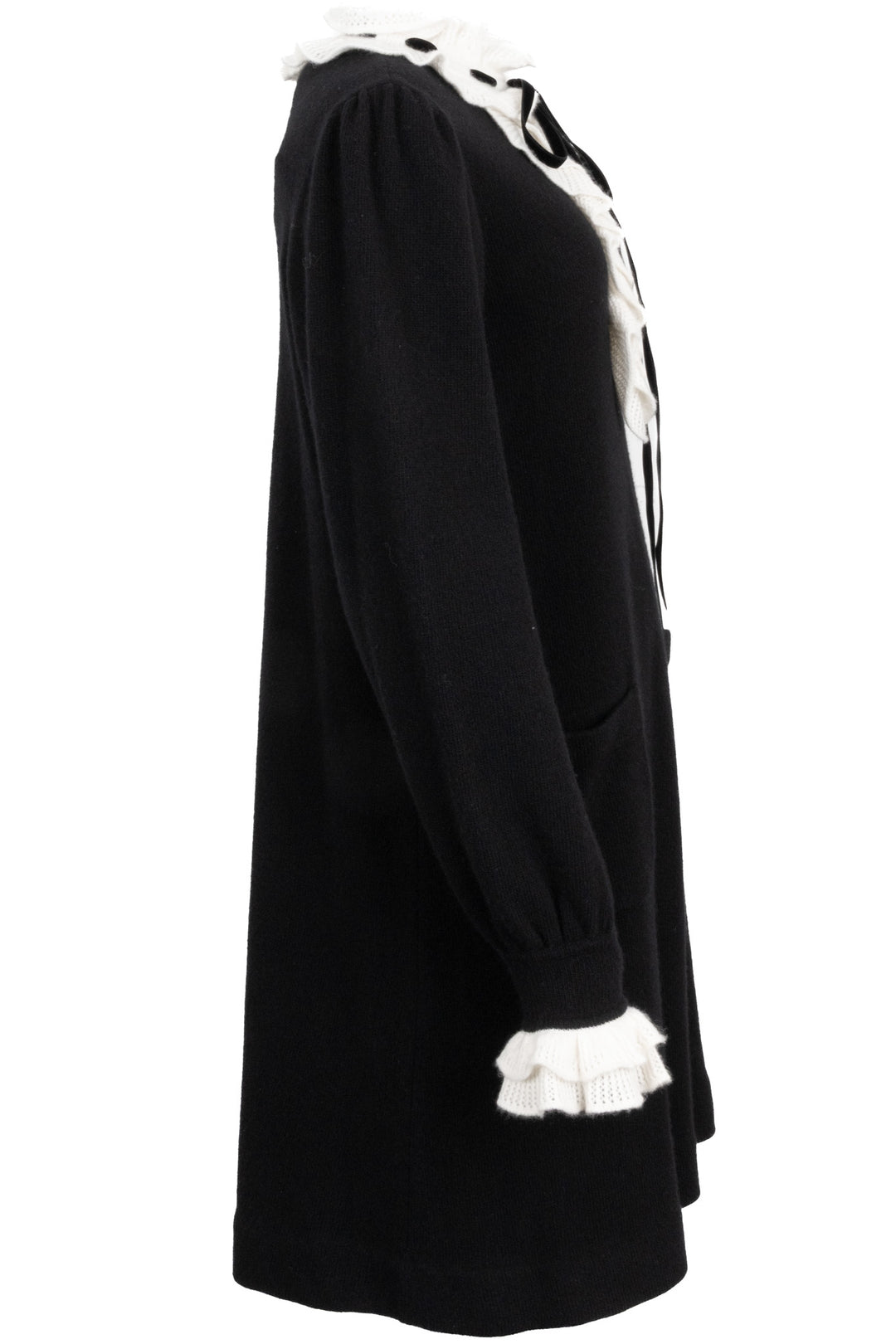 Robe en maille GUCCI en laine noire