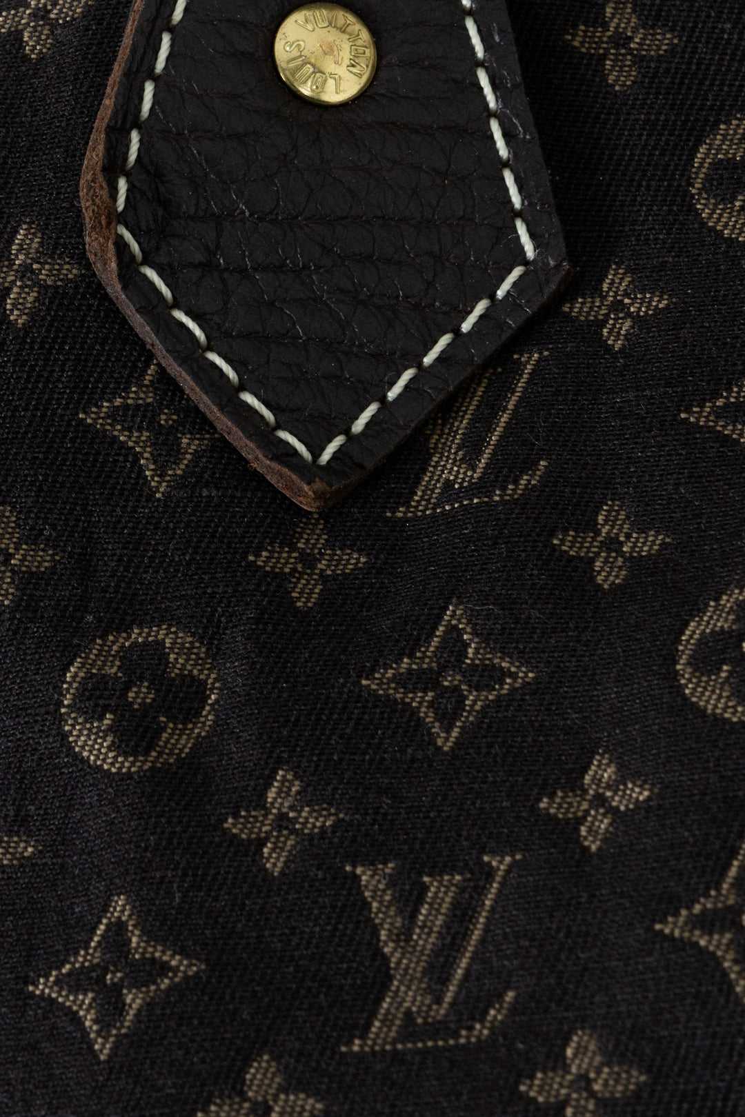 LOUIS VUITTON Mini Lin 30 MNG Idylle Canvas Brown