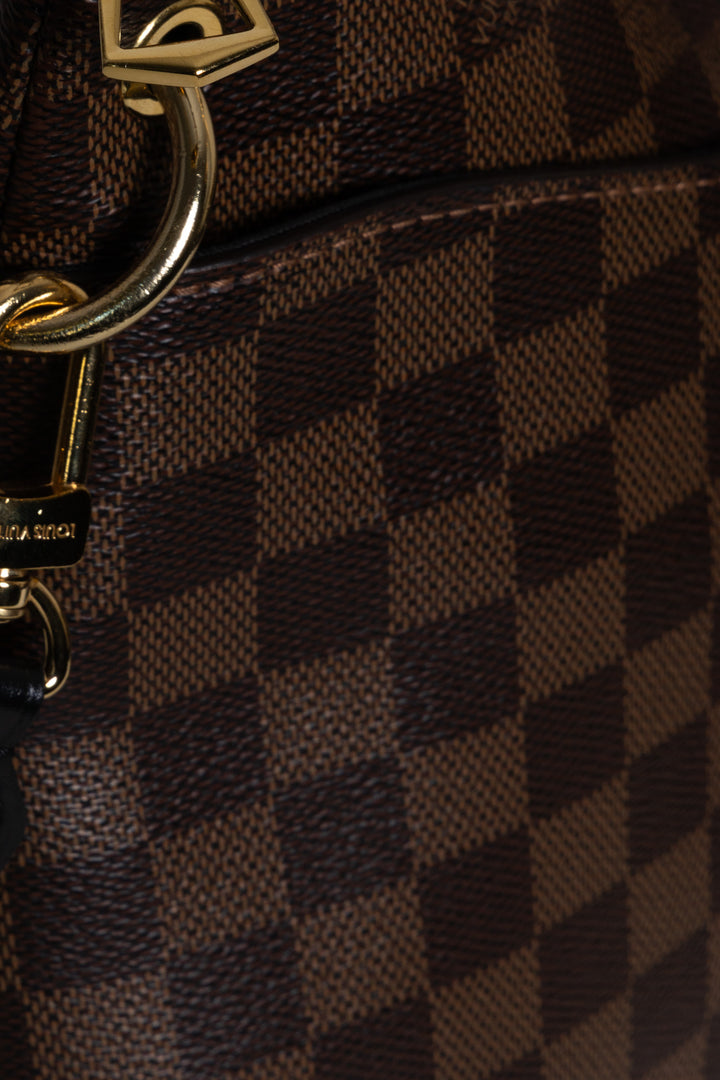 LOUIS VUITTON Odeon MM Damier Ebene Canvas