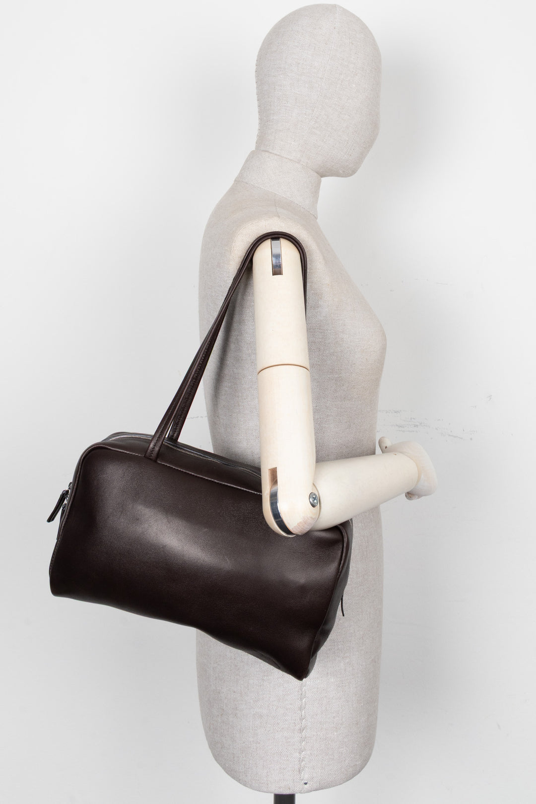 THE ROW Astra Shoulder Bag Brown