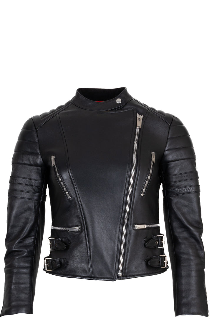 CÉLINE Biker Jacket Leather Black