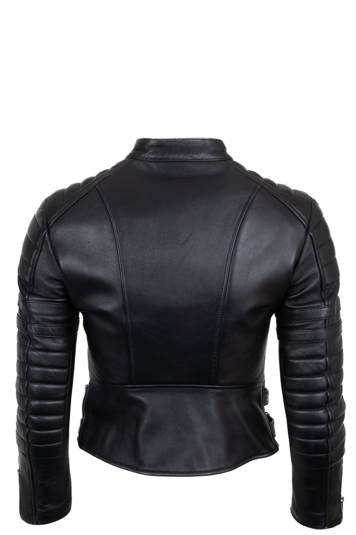 CÉLINE Biker Jacket Leather Black