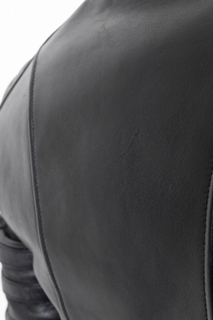 CÉLINE Biker Jacket Leather Black