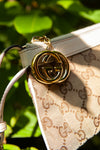 GUCCI Mini Crossbody Bag GG Canvas