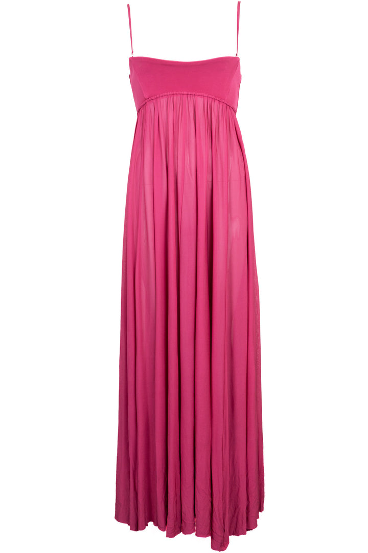 ZIMMERMANN Luna Bandeau Maxi Dress Pink