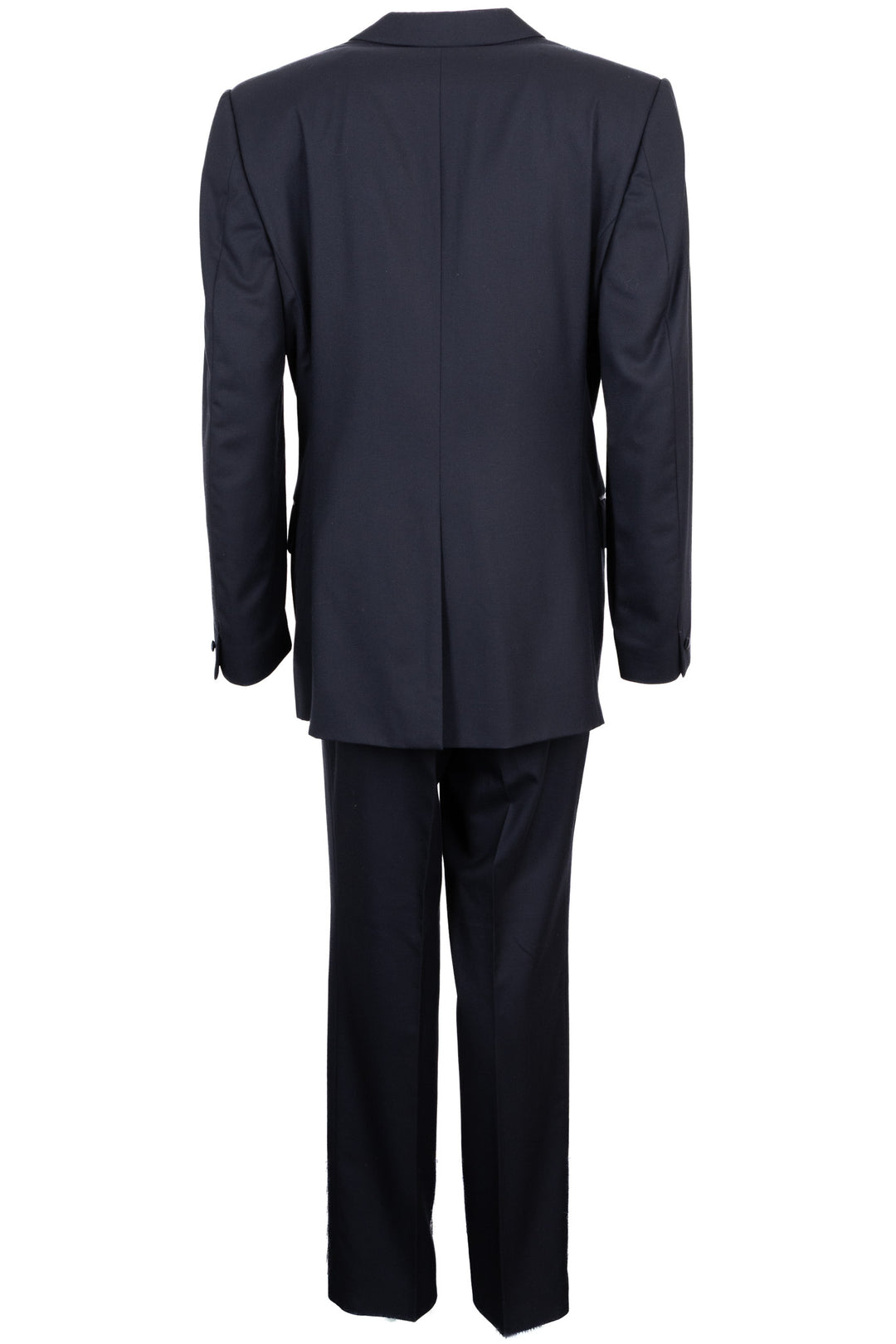 SAINT LAURENT Navy Wool Suit
