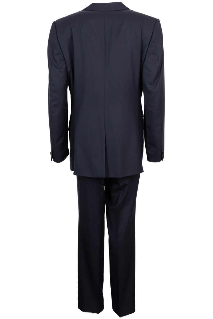 SAINT LAURENT Navy Wool Suit