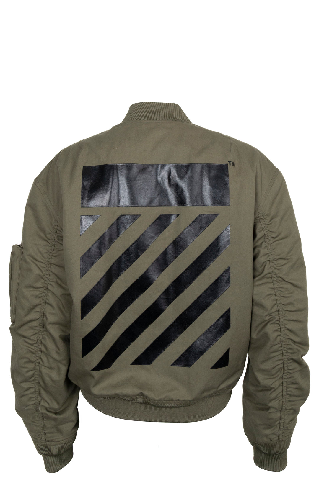 OFF-WHITE Seasonal Bomber Jacket Cotton Green