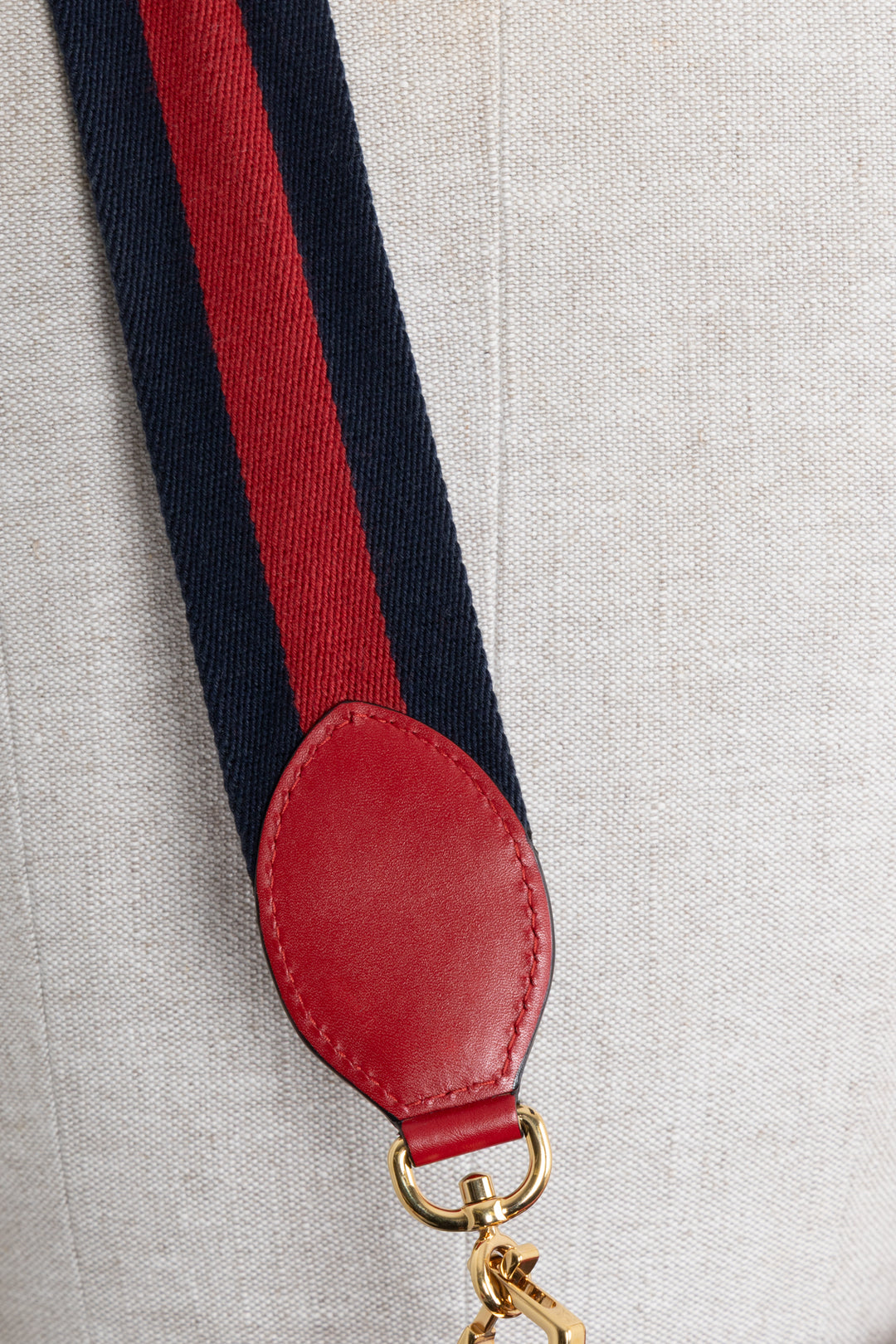 GUCCI Bamboo Top Handle Tote Bag Red