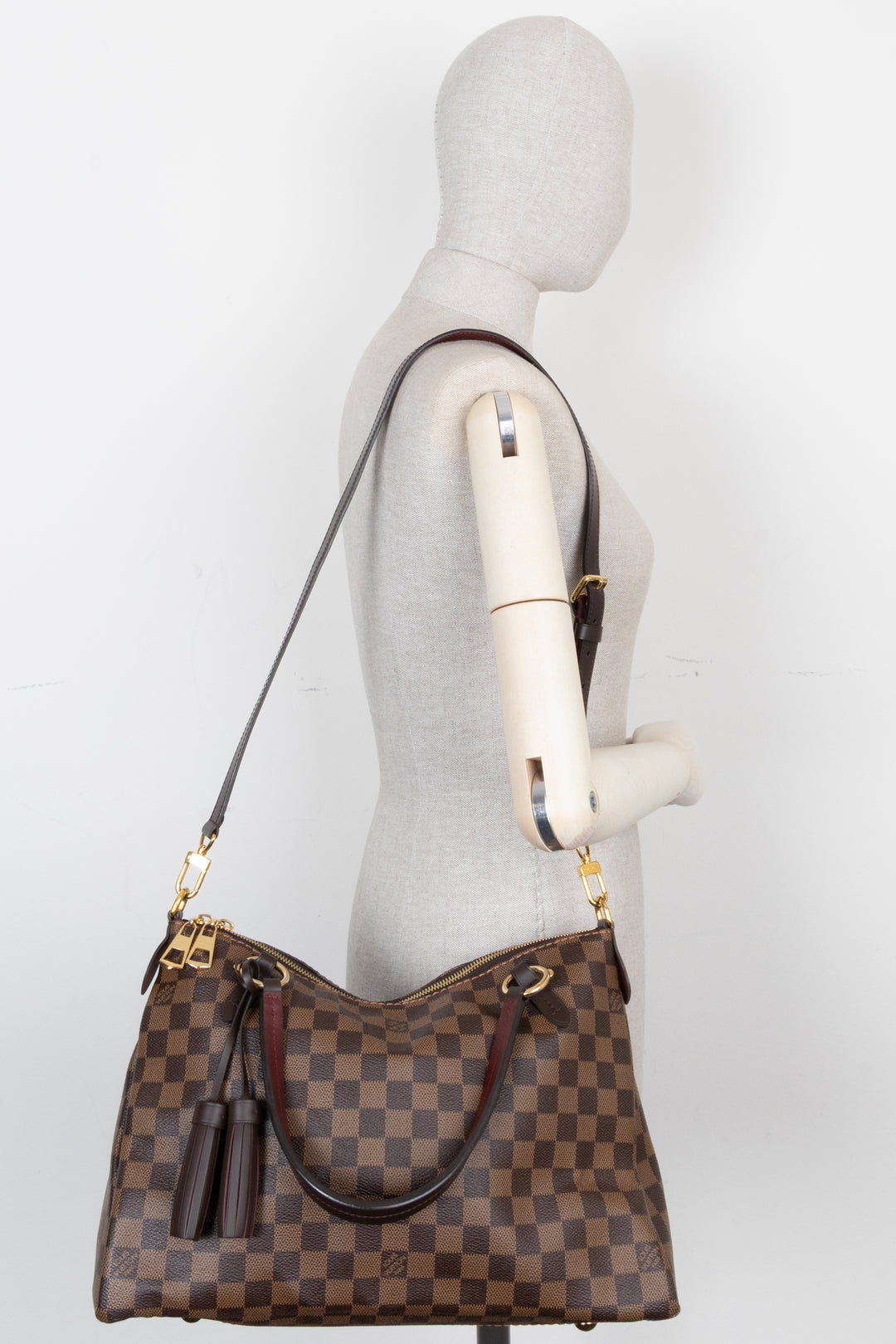 LOUIS VUITTON Lymington Shoulder Bag Damier Ebene