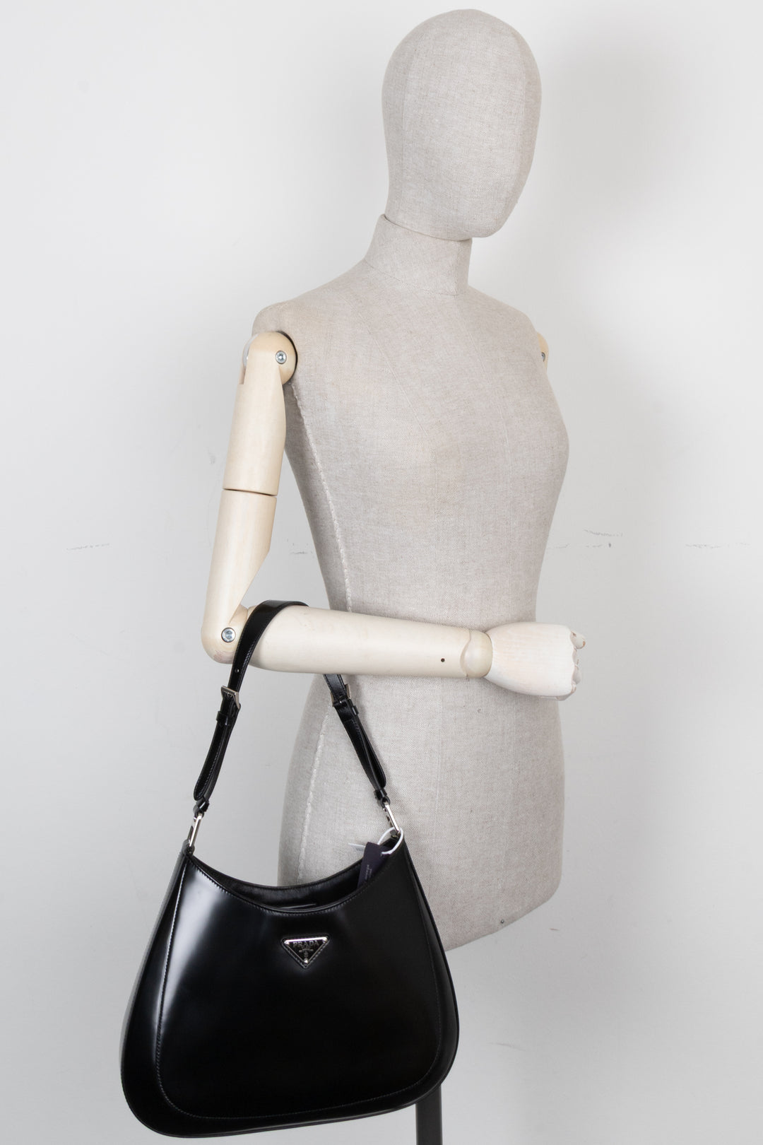 PRADA Cleo Shoulder Bag Black