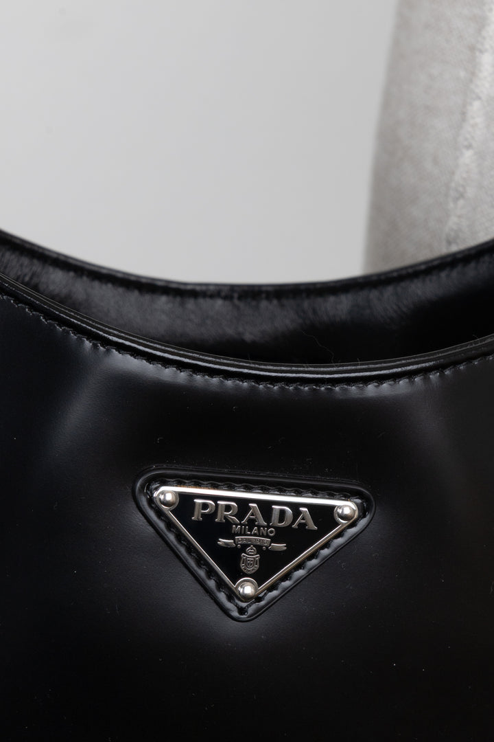 PRADA Cleo Shoulder Bag Black