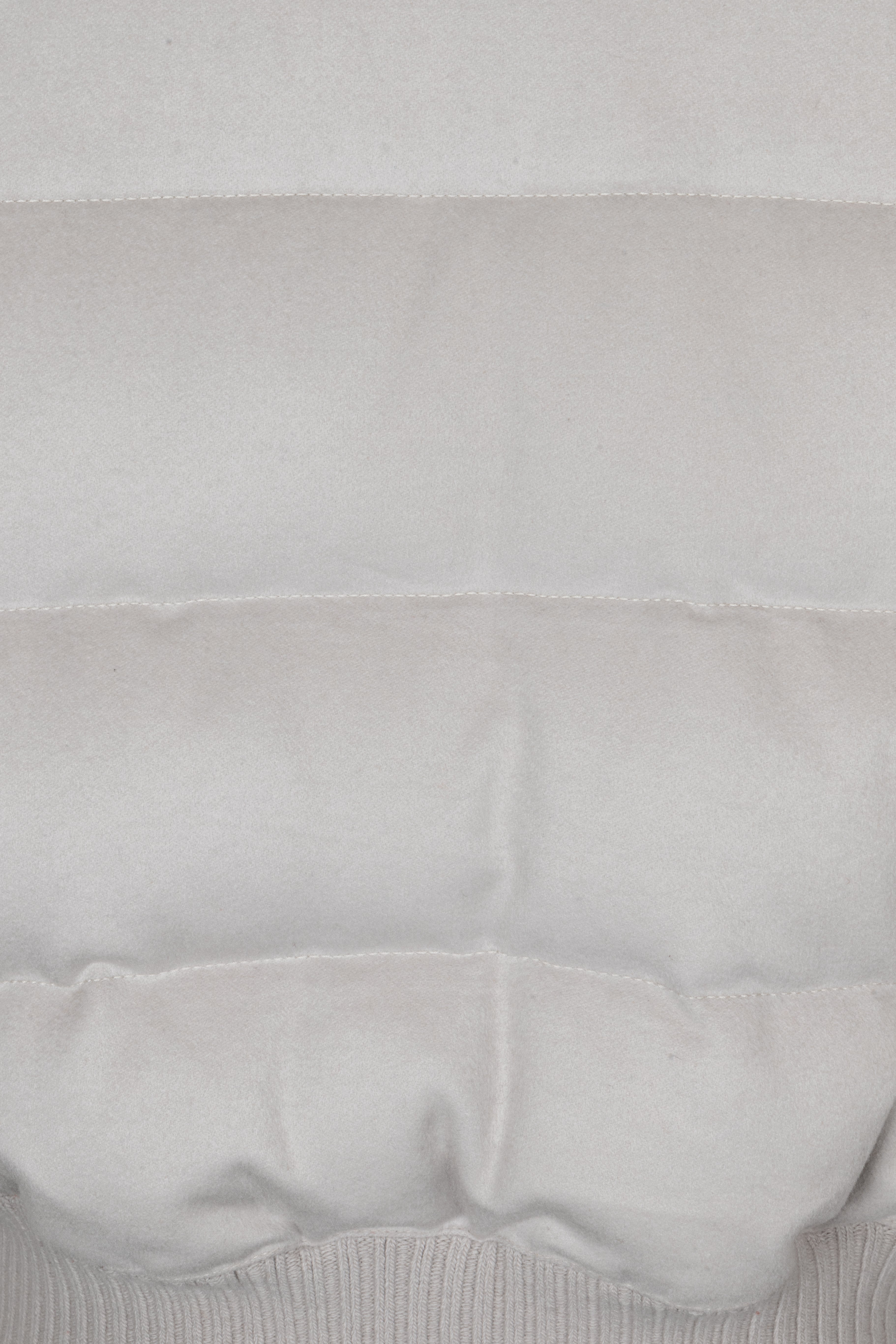 HERMÈS Blouson Doudoune Jacket Light Grey – REAWAKE