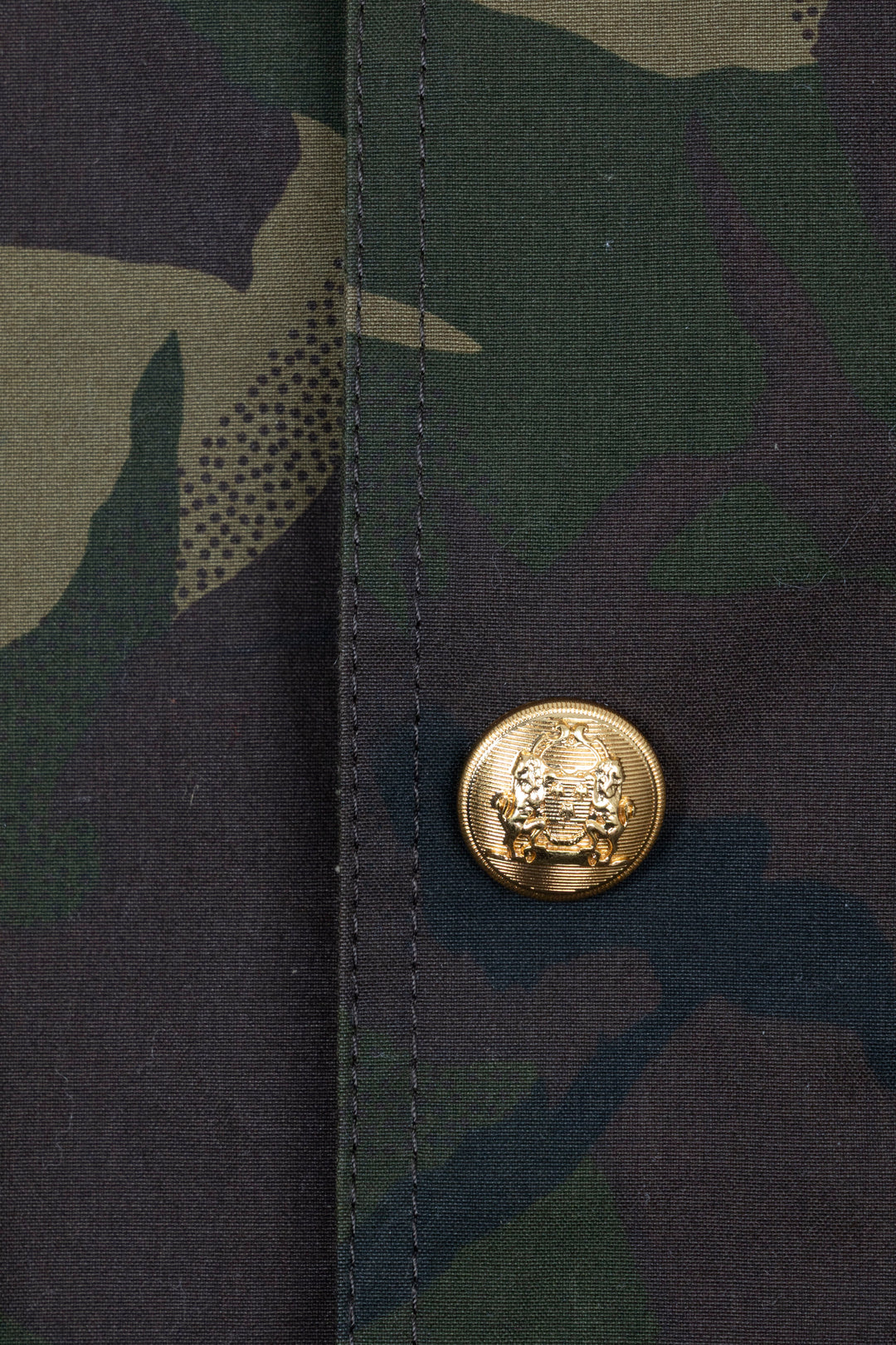 CELINE Camouflage Hunting Jacket Khaki