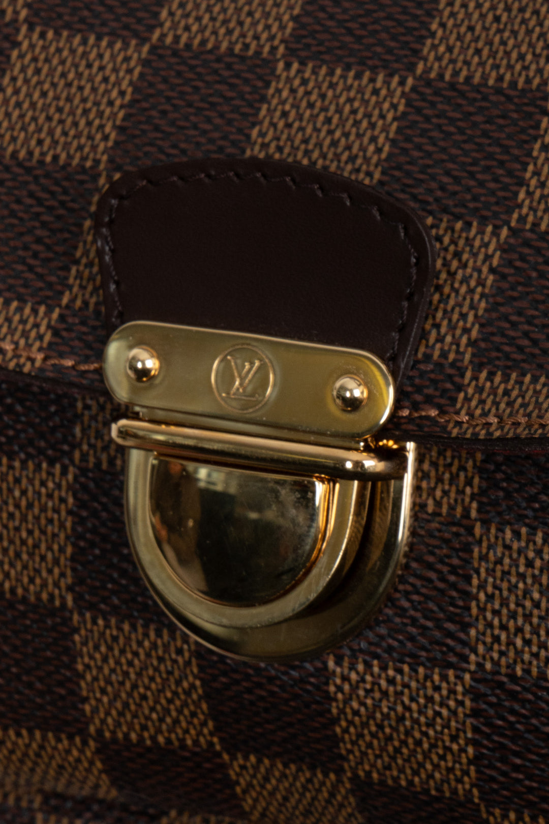 LOUIS VUITTON Ravello Crossbody Bag GM Damier Ebene