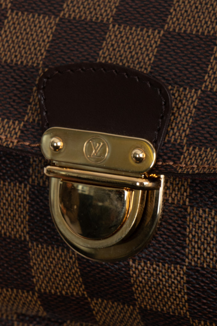 LOUIS VUITTON Ravello Crossbody Bag GM Damier Ebene