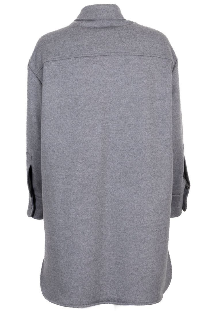 STELLA MCCARTNEY Kerry Coat Wool Grey