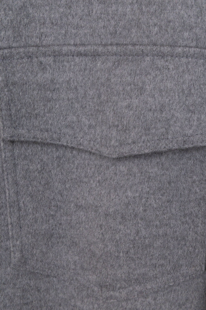 STELLA MCCARTNEY Kerry Coat Wool Grey