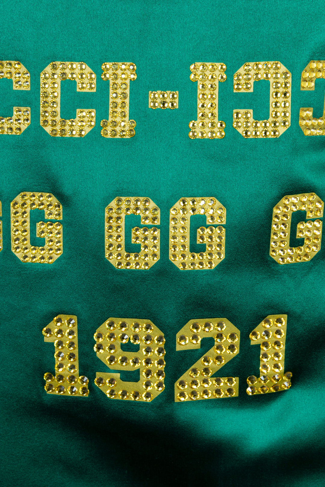 GUCCI 25 Tricot Shirt Silk Green